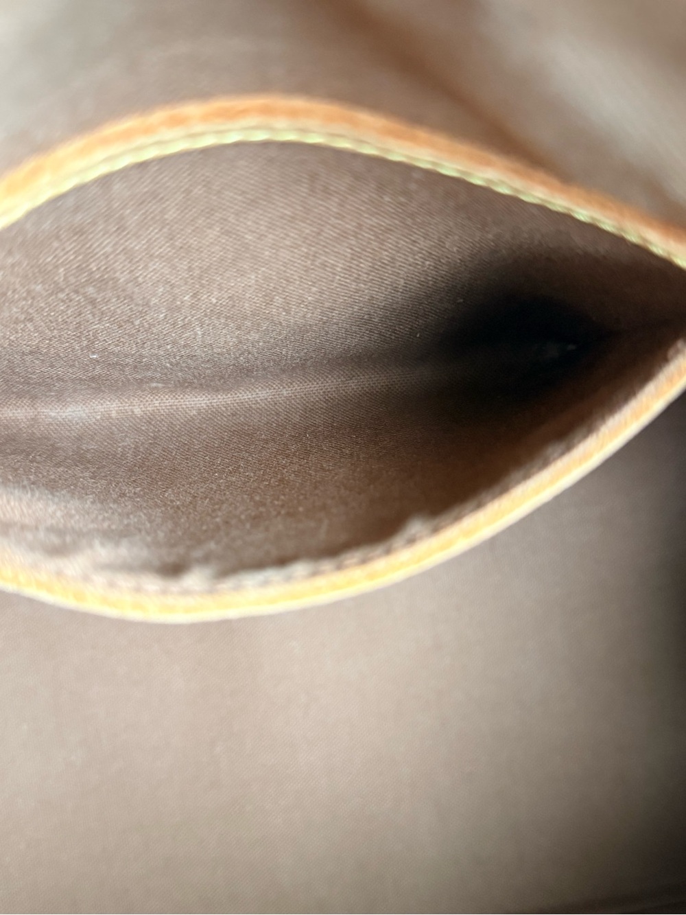 Louis Vuitton Monogram Alma Satchel in Brown and Tan - Picture 9 of 17